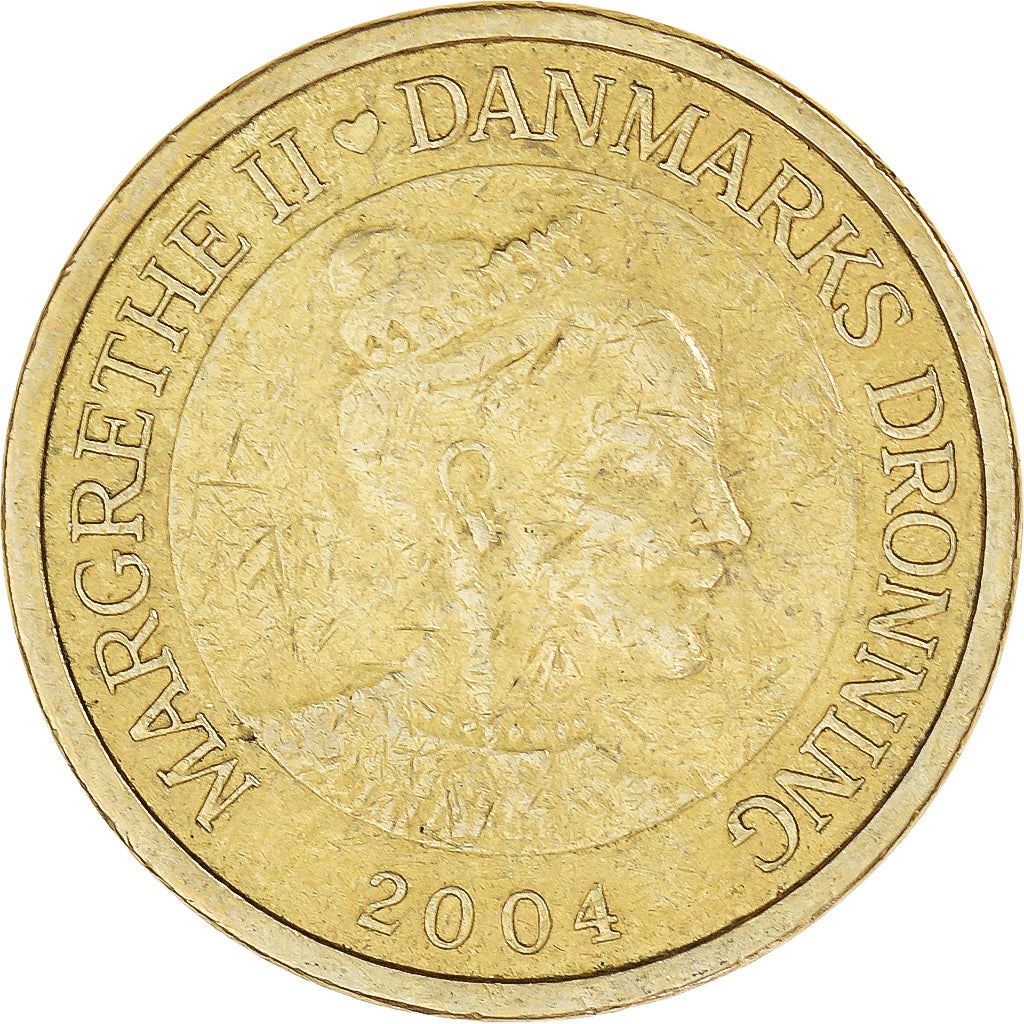 Denmark | 10 Kroner Coin | Margrethe II | Km:896 | 2004 - 2010