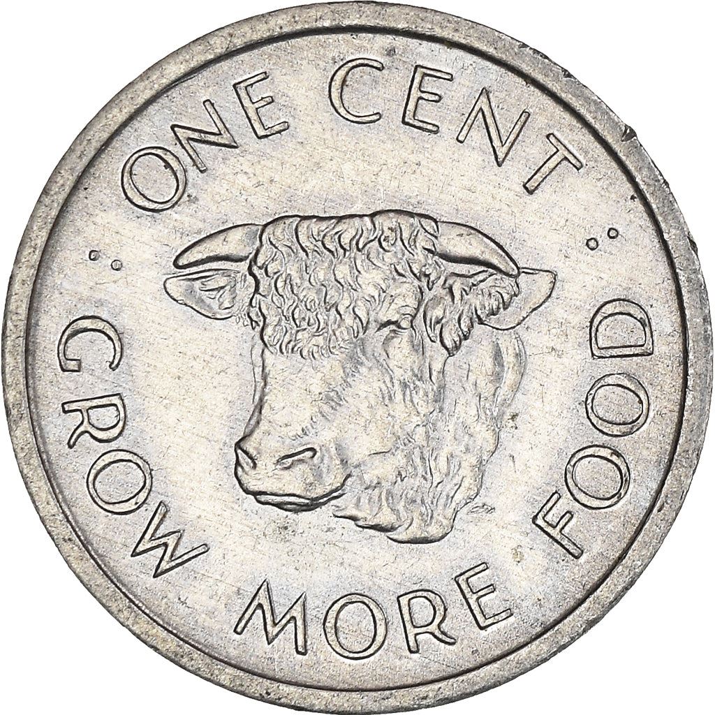 Seychelles | 1 Cent Coin | Cow | Km:17 | 1972