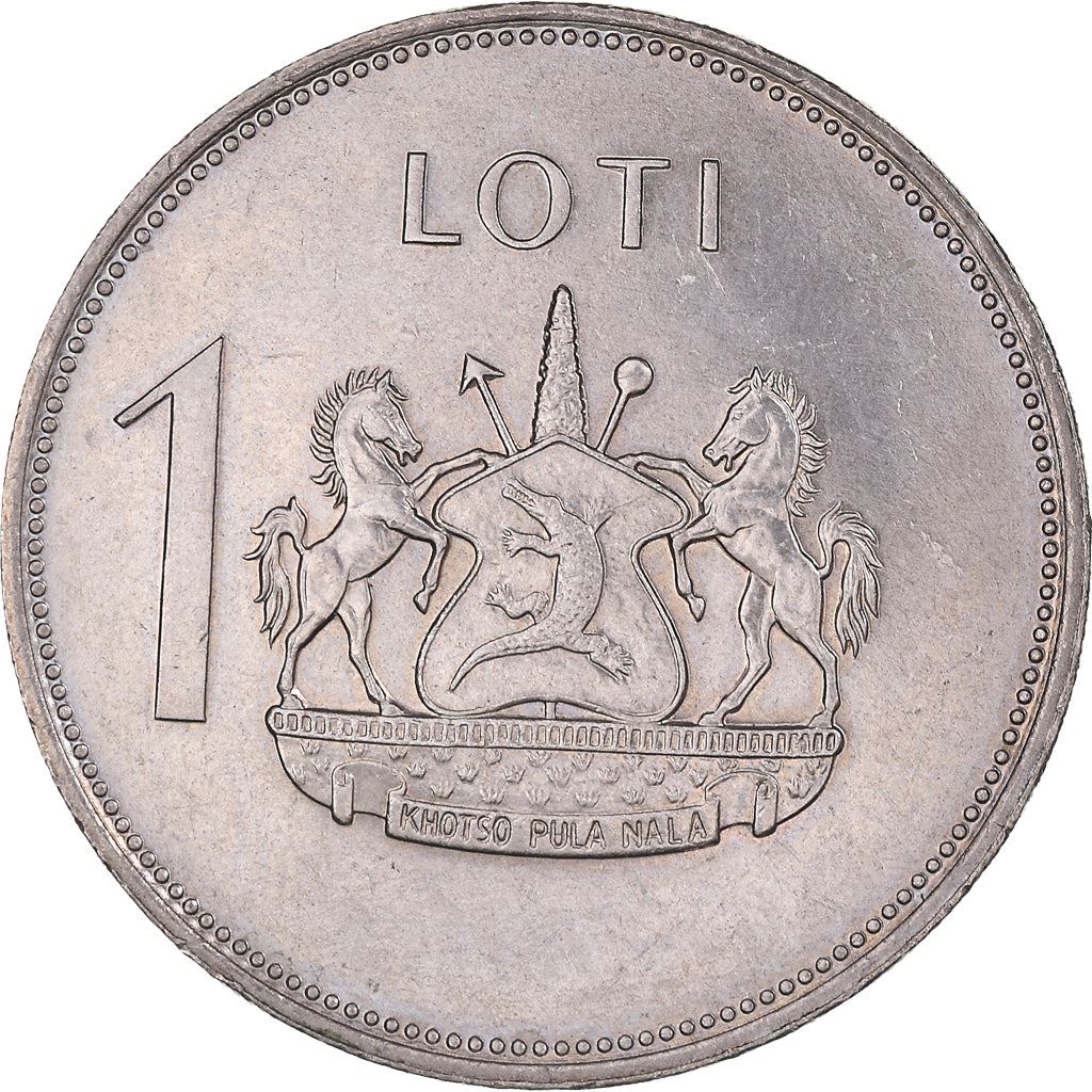 Lesotho | 1 Loti Coin | Moshoeshoe II | Copper-nickel | KM:22 | 1979-1989