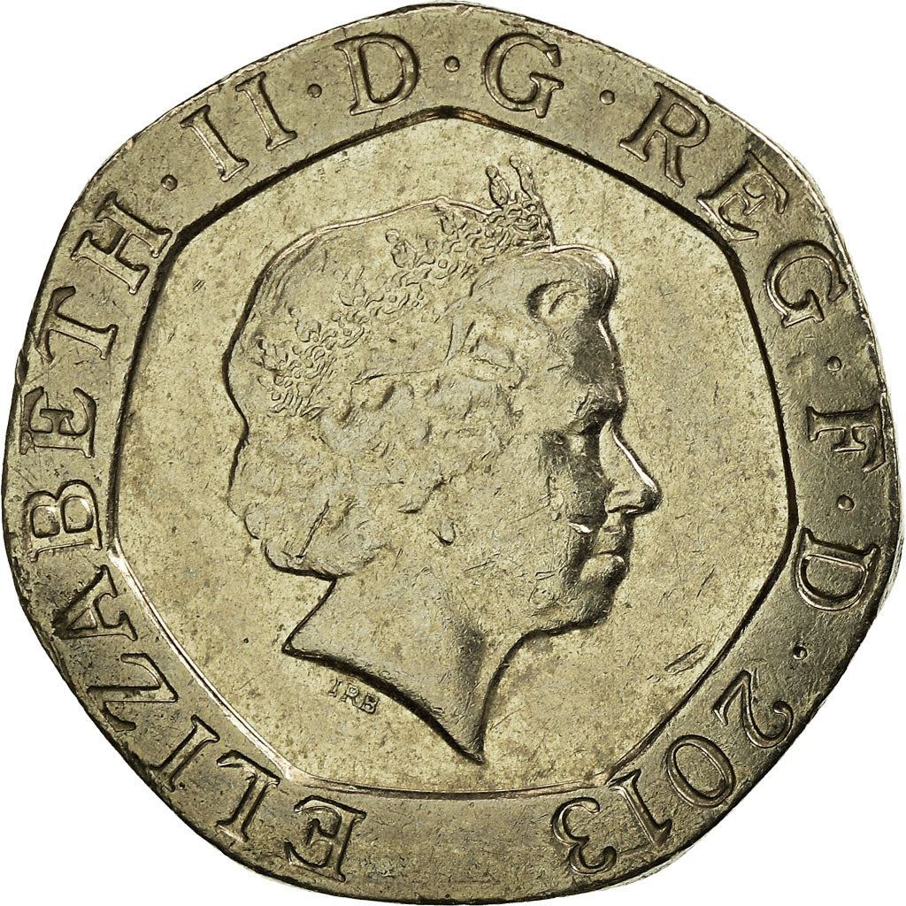United Kingdom | 20 Pence Coin | Elizabeth II | Km:1111 | 2008 - 2015
