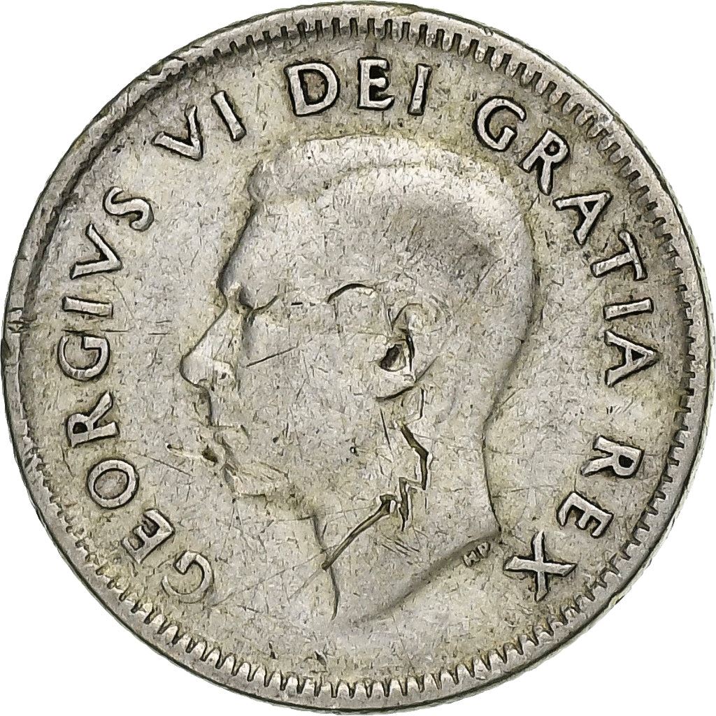 Canada | 10 Cents Coin | Silver | KM:43 | 1948-1952