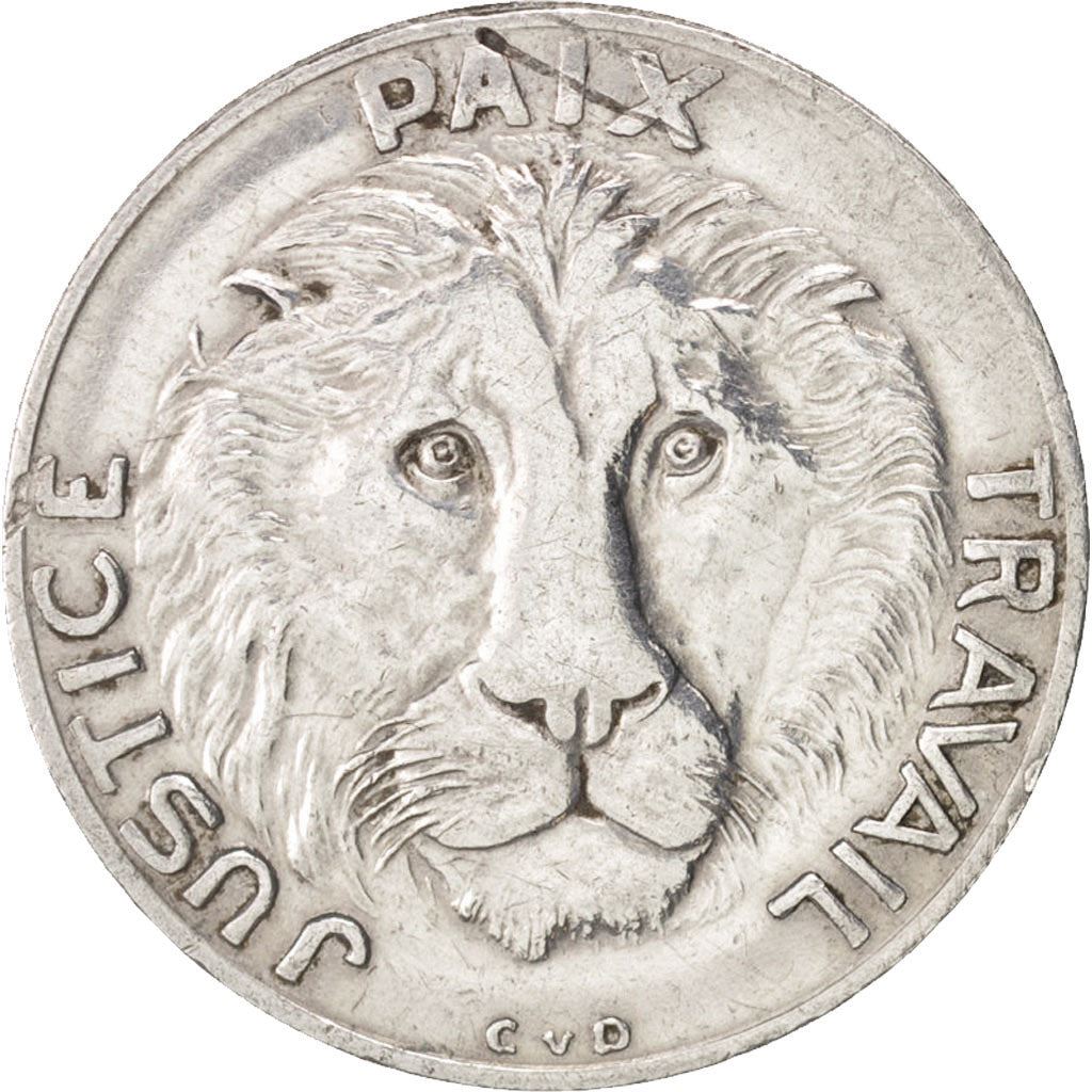 Congo-Leopoldville | 10 Francs Coin | Lion | Km:1 | 1965