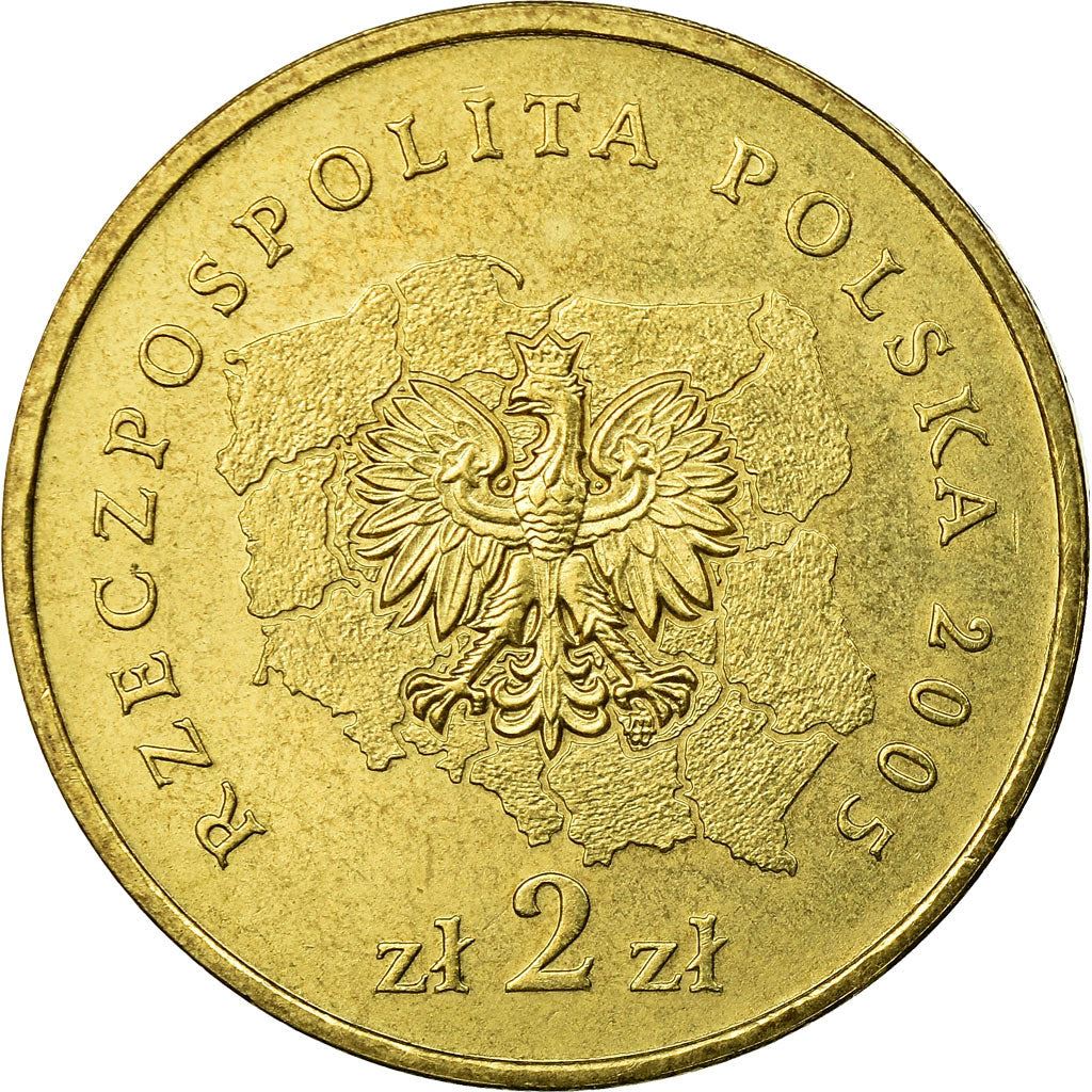 Poland | 2 Zlotys Coin | Zachodniopomorskie | Y:563 | 2005