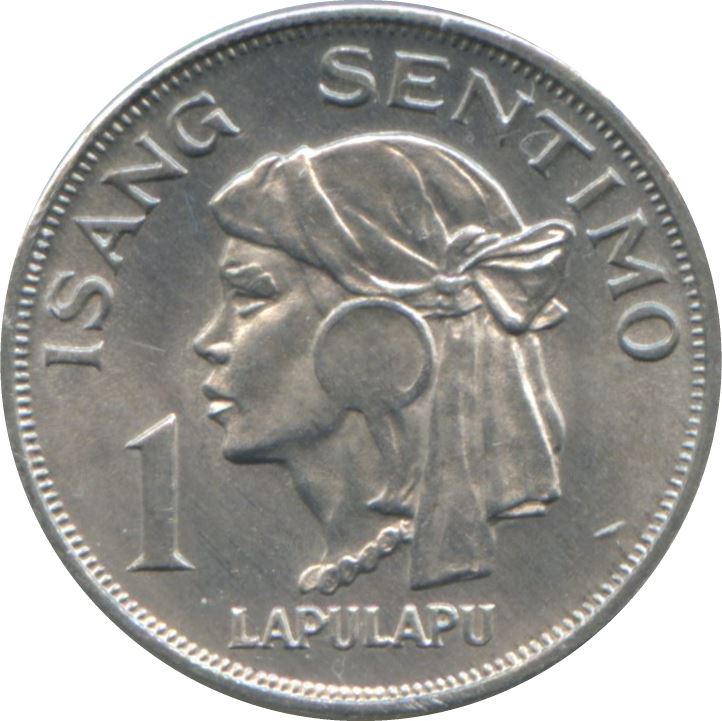 Philippines 1 Sentimo Coin | KM196 | 1967 - 1974