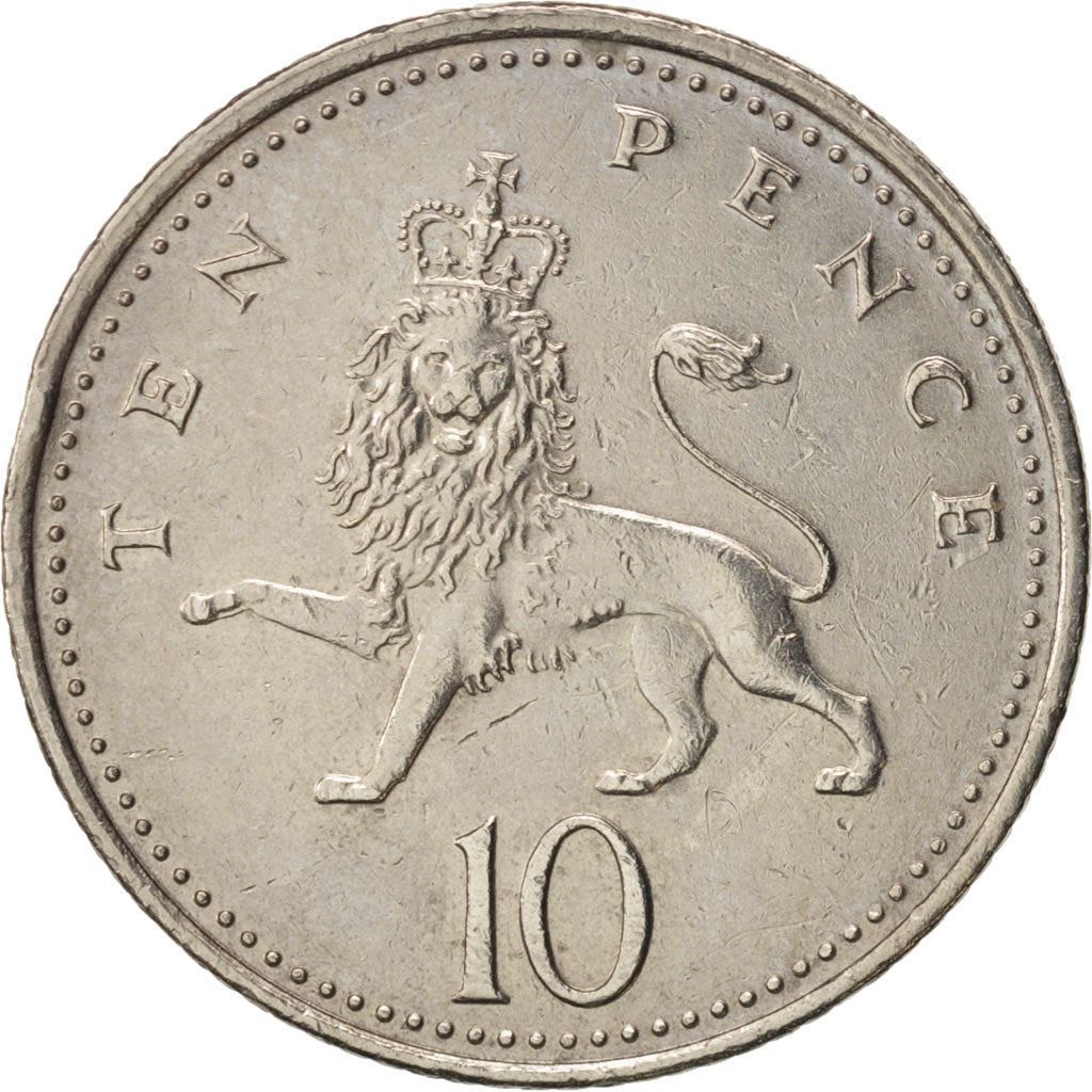 United Kingdom | 10 Pence Coin | Elizabeth II | Km:938B | 1992 - 1997