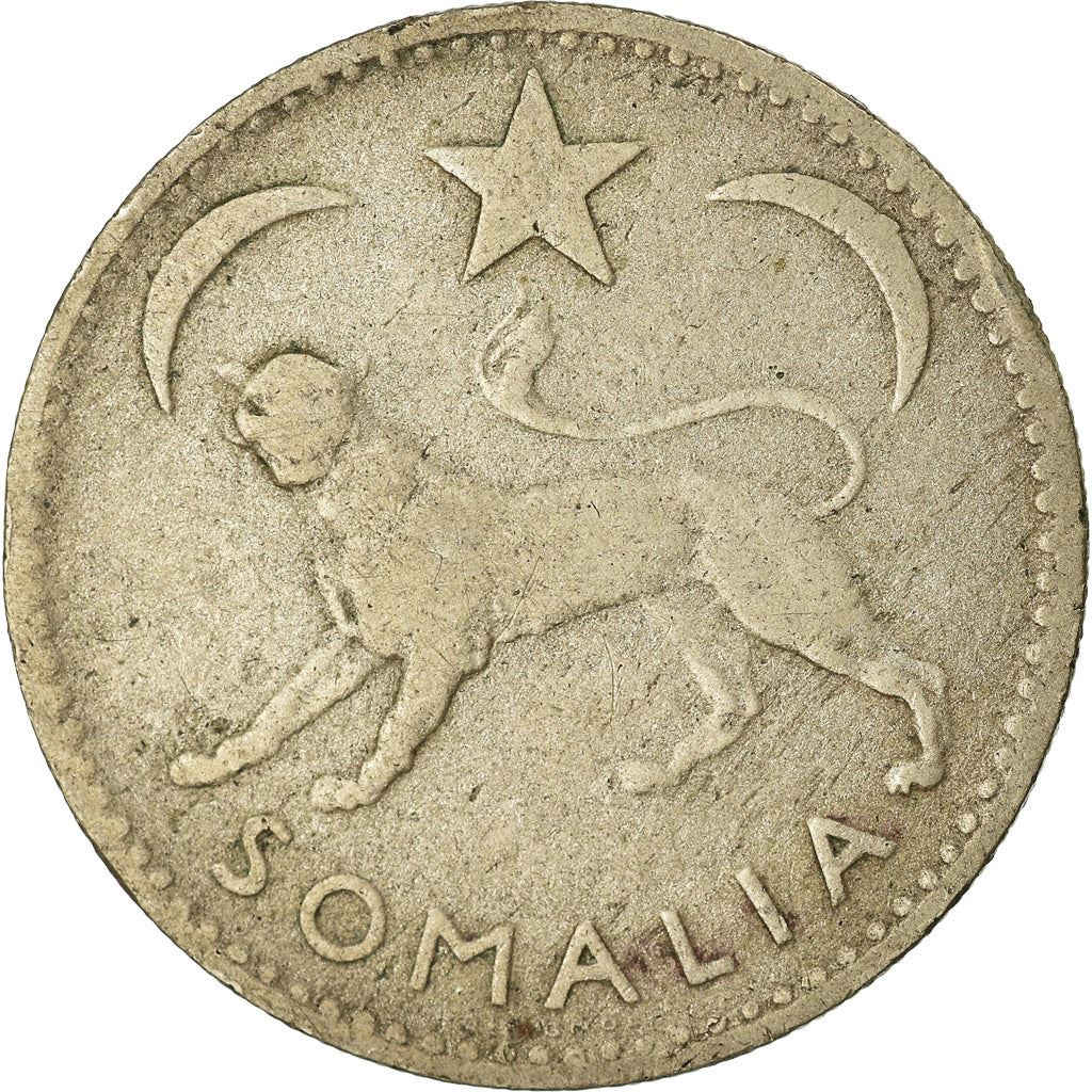 Somalia | 50 Centesimi Coin | Leopard | Km:4 | 1950