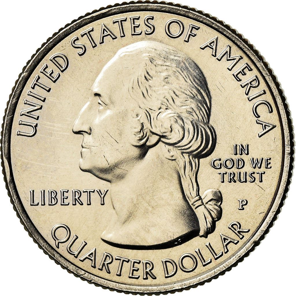 United States | 1/4 Dollar Coin | Great Sand Dunes | KM:569 | 2014
