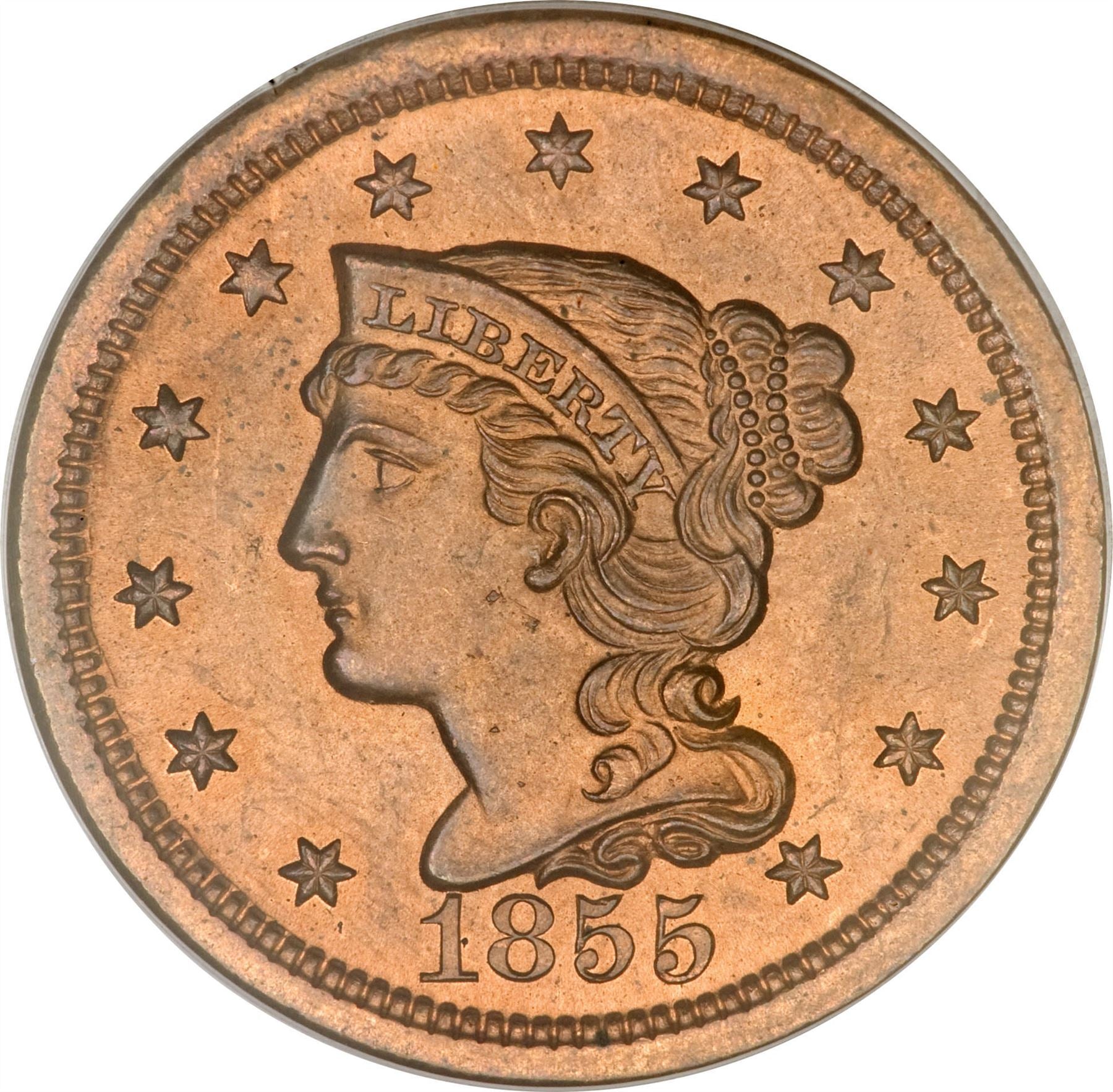 United States | 1 Cent Coin | Lady Liberty | KM67 | 1839 - 1857