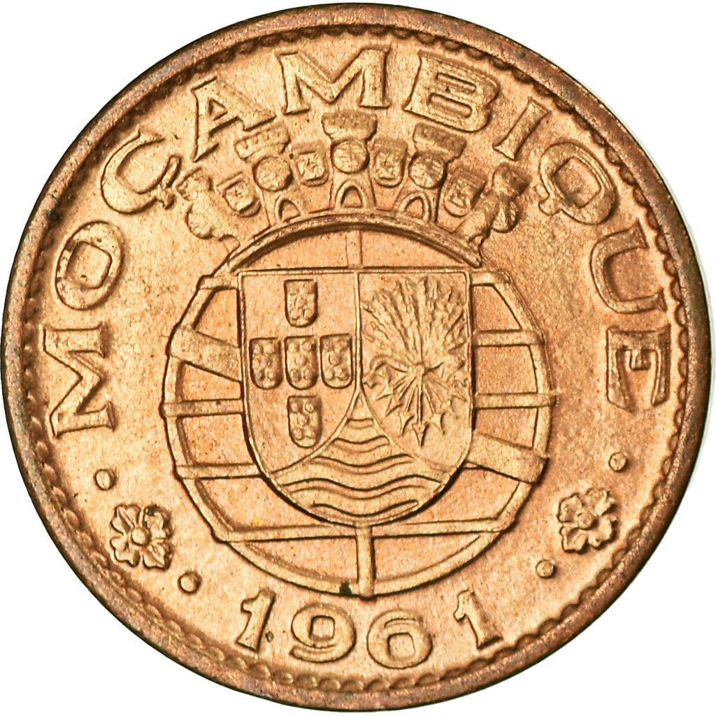 Mozambique 20 Centavos Coin | Military Order Of Christ | KM85 | 1961