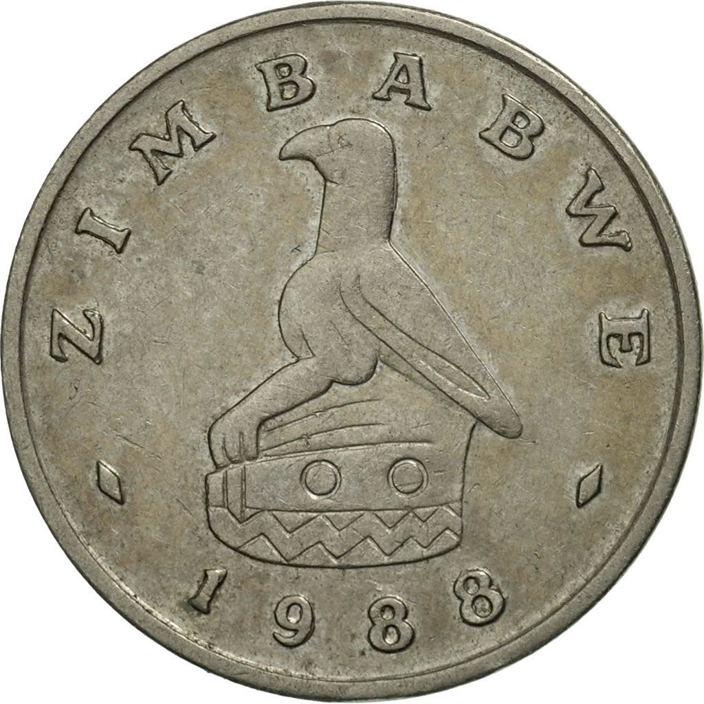 Zimbabwe | 5 Cents Coin | Scrub hare | Km:2 | 1980 - 1999