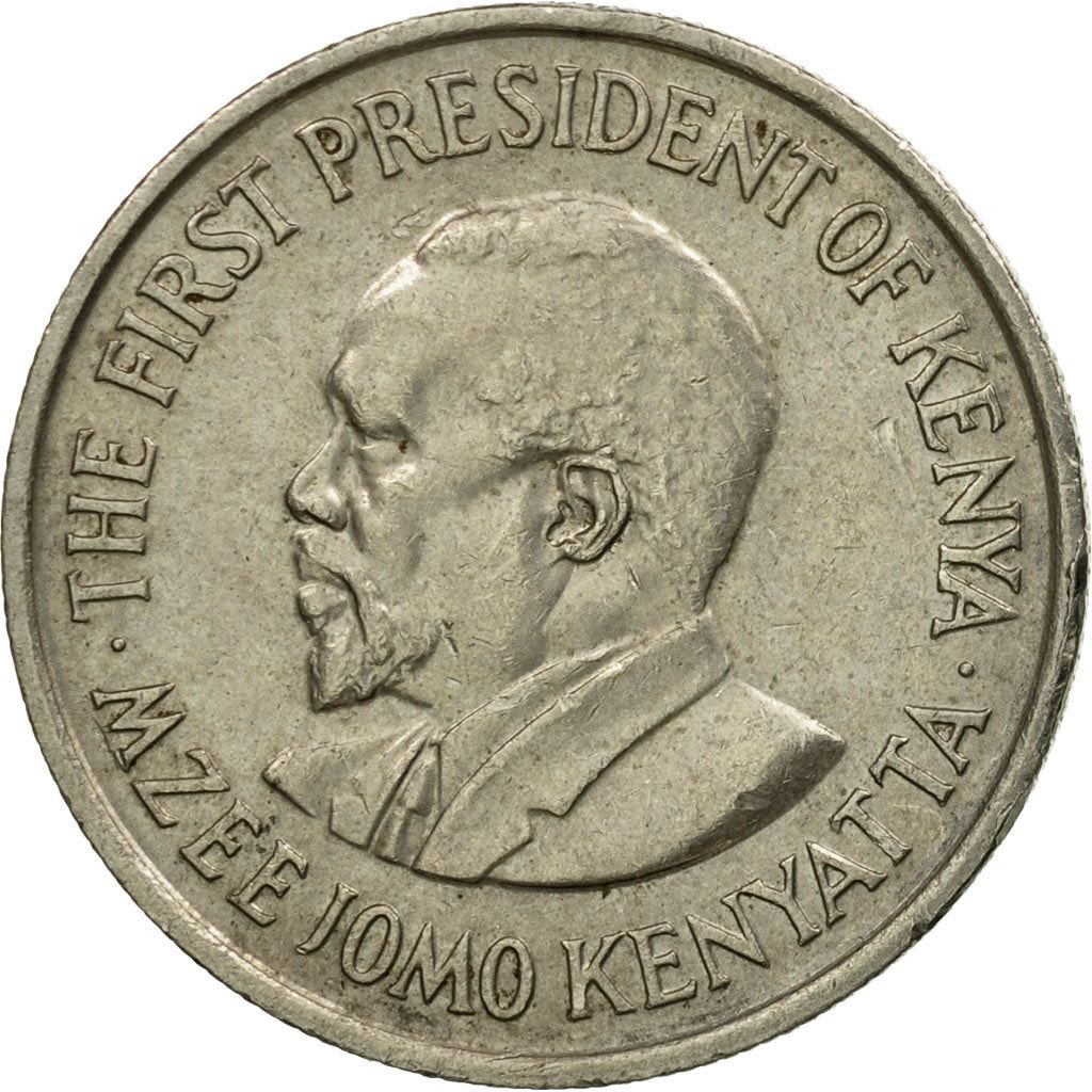 Kenya 50 Cents | Mzee Jomo Kenyatta Coin | KM13 | 1969 - 1978