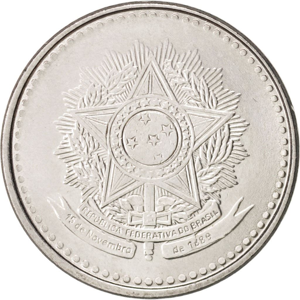 Brazil | 1 Cruzado Coin | Star | Km:605 | 1986 - 1988