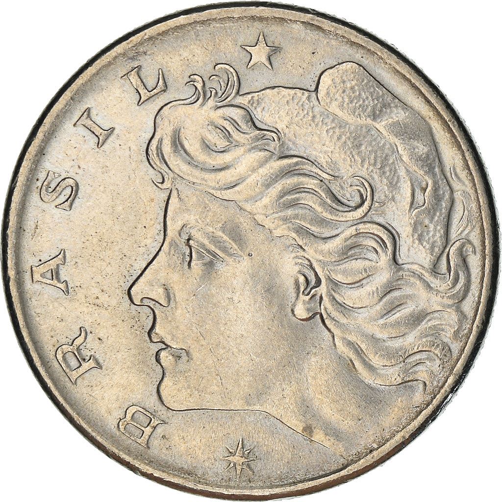 Brazil | 10 Centavos Coin | Effigy | Km:578 | 1967 - 1970