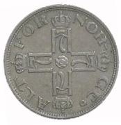 Norway 50 Ore Coin | Haakon VII Type 2 | KM379 | 1920 - 1923