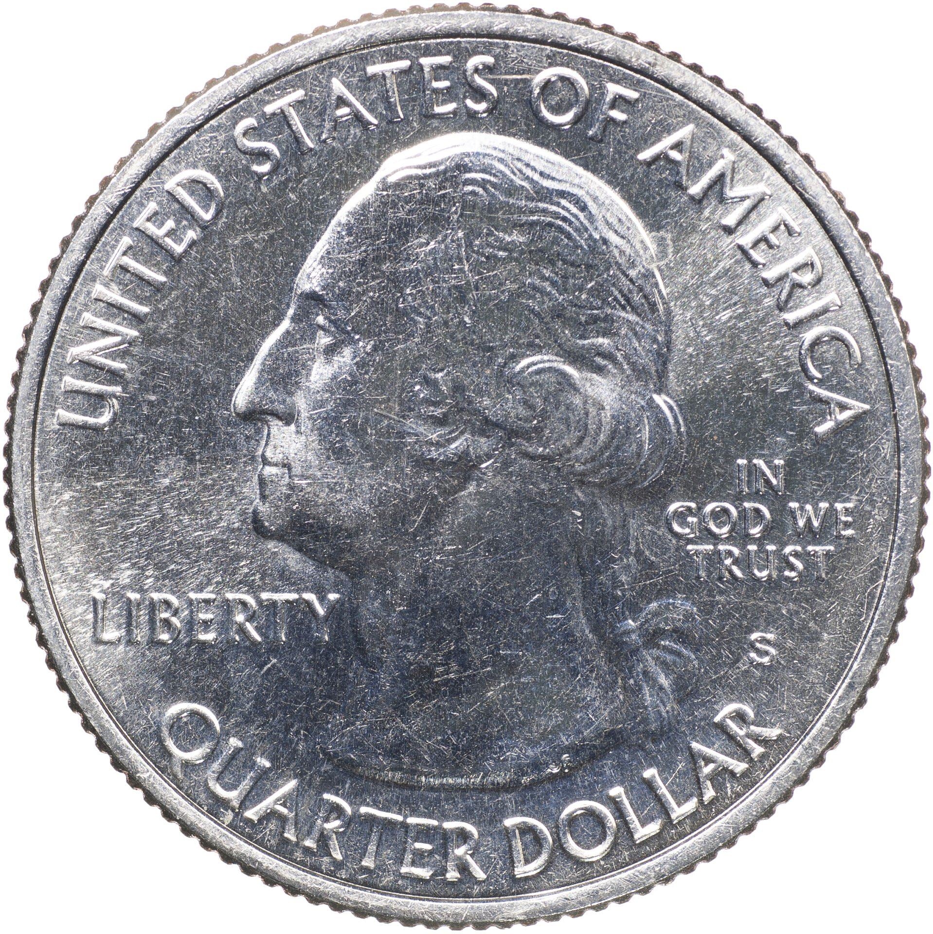 United States | 1/4 Dollar Coin | Kisatchie National Forest | KM:598 | 2015