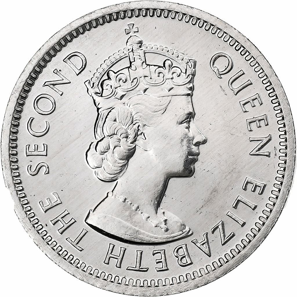 Belizeansk mynt 5 cent | Drottning Elizabeth II | KM34a | Belize | 1976 - 2018