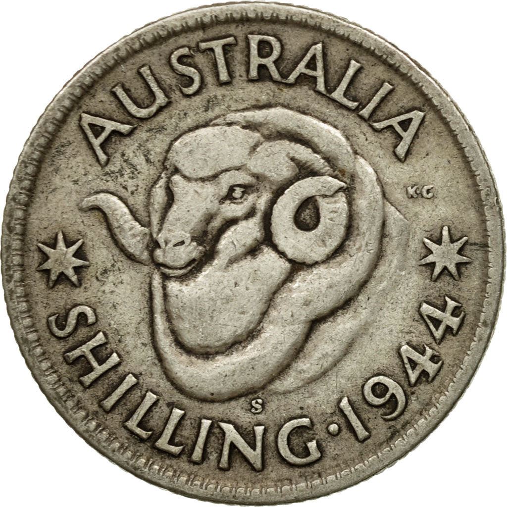 Australia | 1 Shilling Coin | Ram | Km:39 | 1938 - 1945