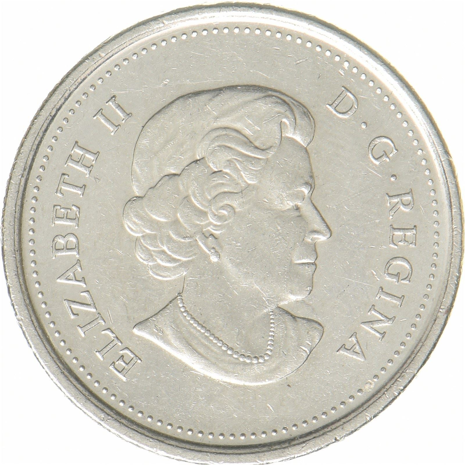 Kanada | 25-Cent-Münze | Wanderfalke | Nickelbeschichteter Stahl | KM:1169 | 2011