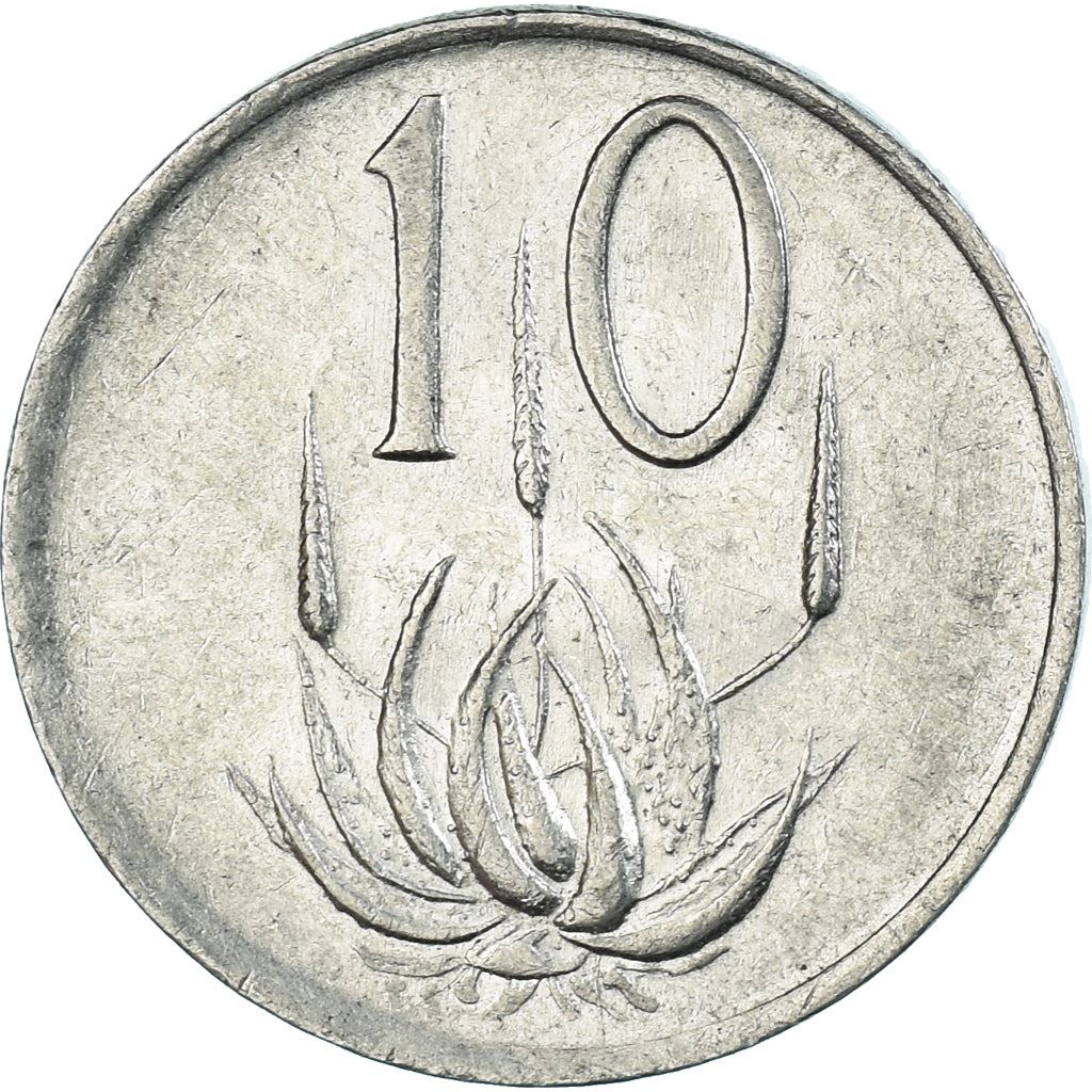 Sør-Afrika 10 Cent Mynt | Balthazar J. Vorster | KM112 | 1982