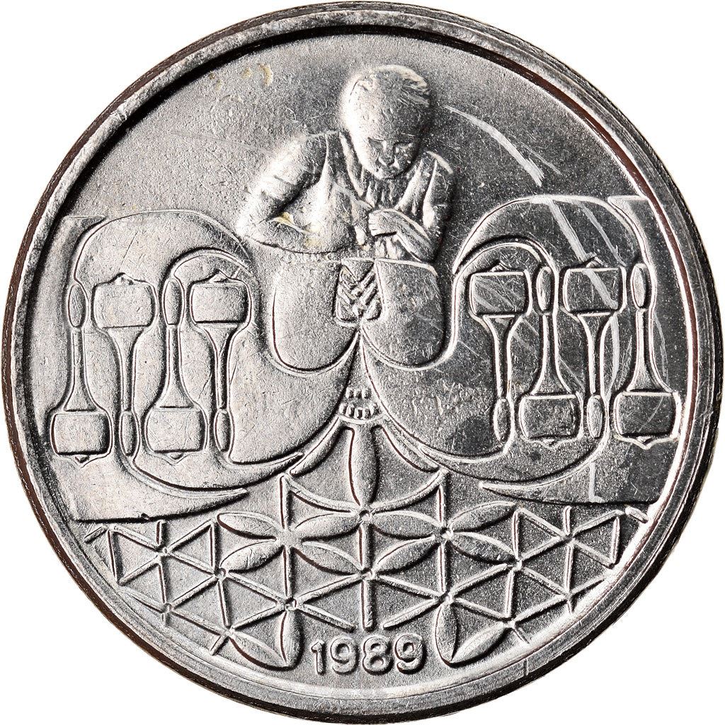 Brazil | 50 Centavos Coin | Weaving | Km:614 | 1989 - 1990