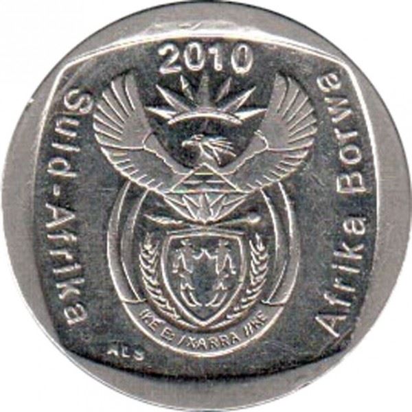 Pietų Afrika 2 Rand Suid-Afrika - Afrika Borwa Moneta KM498 2010 - 2012