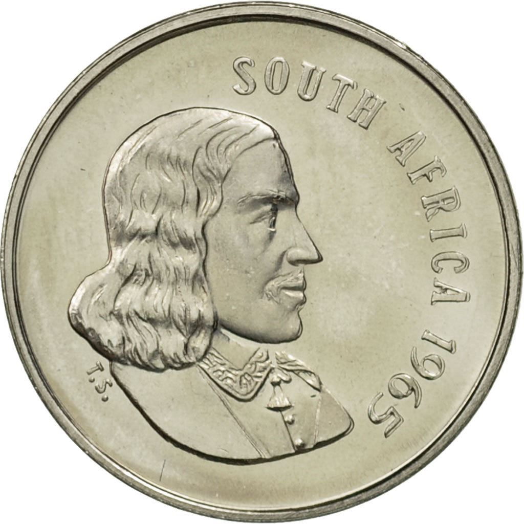 Sør-Afrika 5 Cents Mynt | Engelsk Inskripsjon - SOUTH AFRICA | KM67.1 | 1965 - 1969