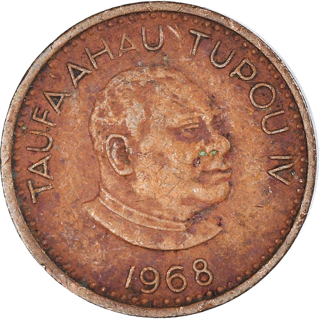 Tonga | 1 moneta Seniti | Re Tupou IV | Tartaruga | KM:27 | 1968