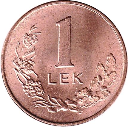 Albanian 1 Lek Coin | Dalmatian Pelican | KM75a | 2008 - 2013