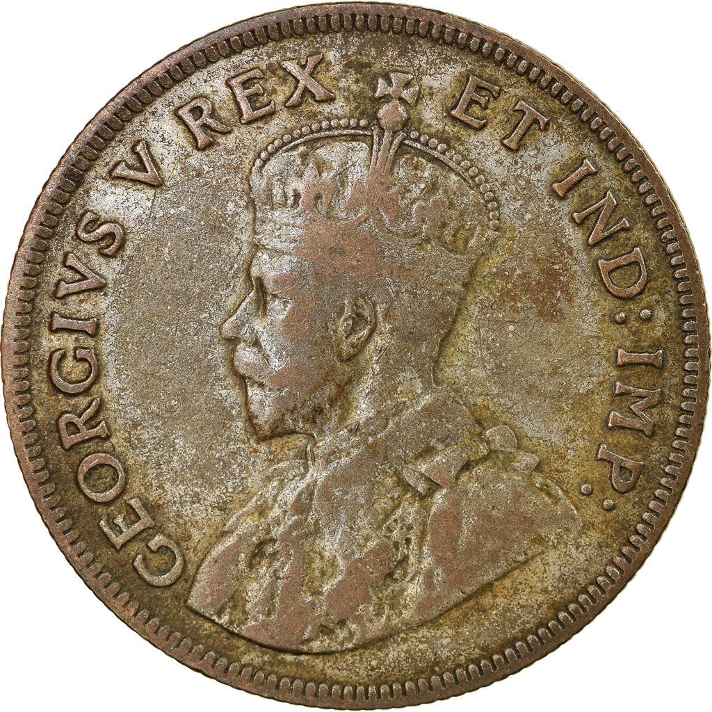 East Africa | 1 Shilling Coin | George V | Lion | Mountains | Km:21 | 1921 - 1925