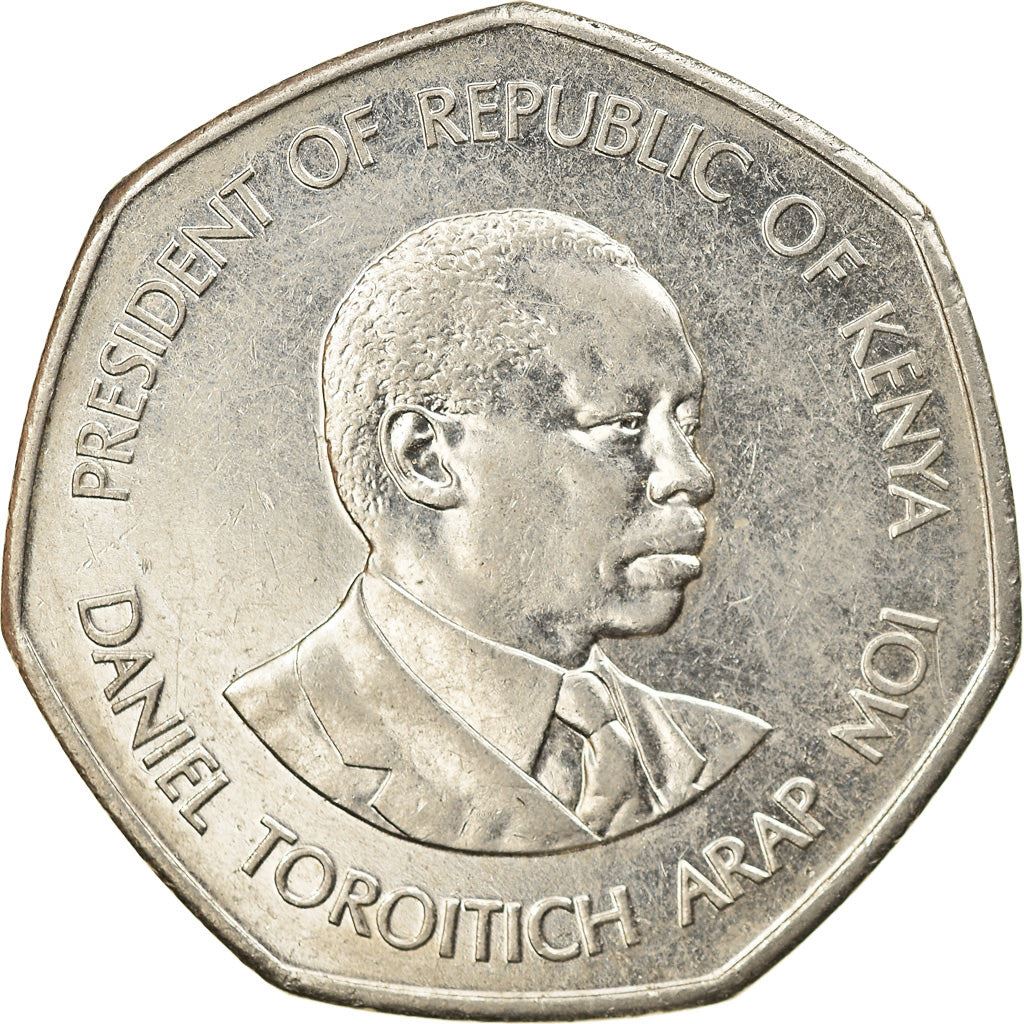 Kenya 5 Shillings Coin | KM23a | 1994