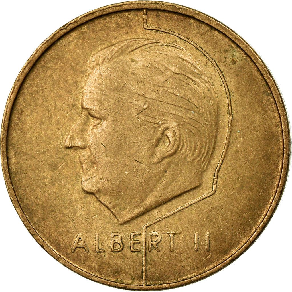 Belgian Coin 20 Francs - Albert II Belgique | Angel | Scales | KM191 | 1994 - 2001