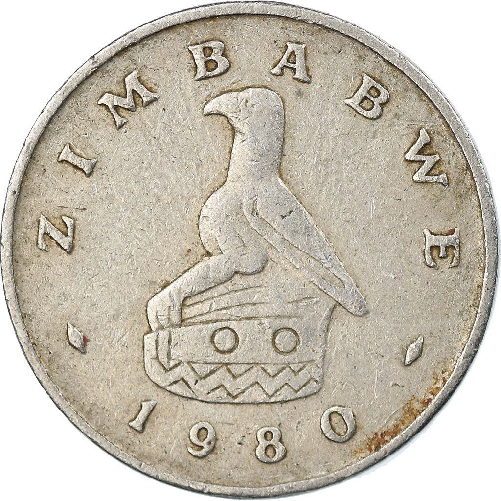 Zimbabwe | 5 Cents Coin | Scrub hare | Km:2 | 1980 - 1999