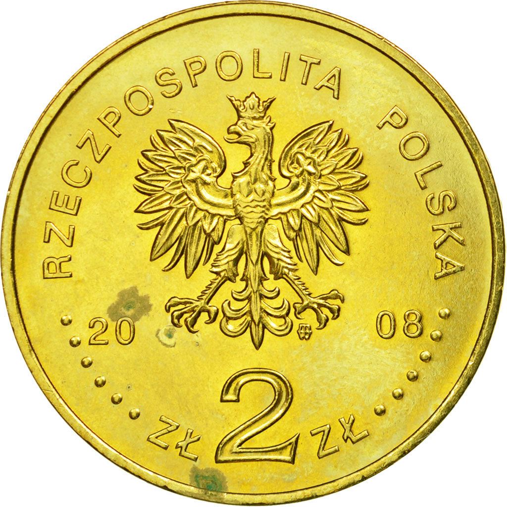 Poland | 2 Zlotys Coin | Bronisław Piłsudski | Y:648 | 2008