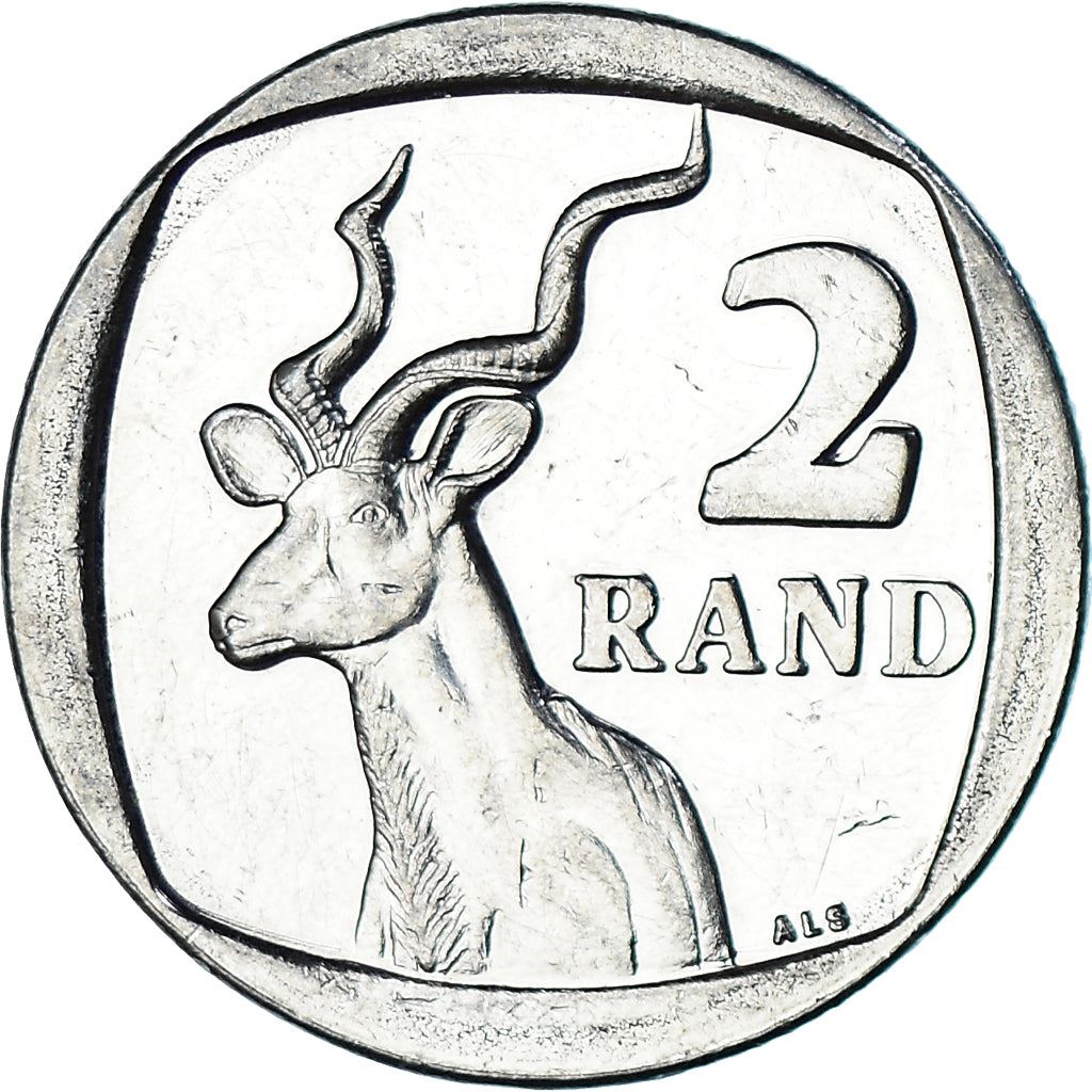 South Africa 2 Rand Coin | Afurika Tshipembe - iSewula Afrika | KM336 | 2004 - 2016