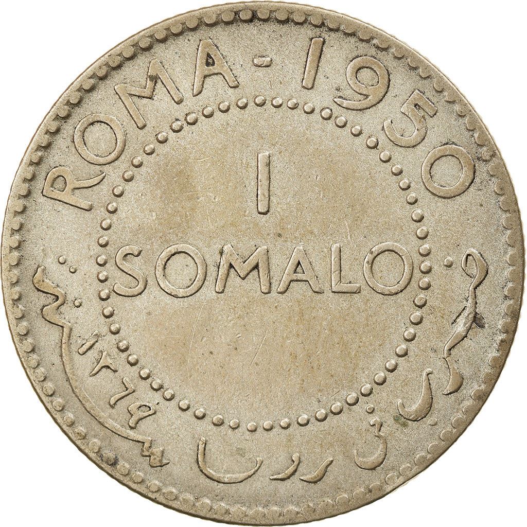 Somalia | 1 Somalo Coin | Leopard | Km:5 | 1950