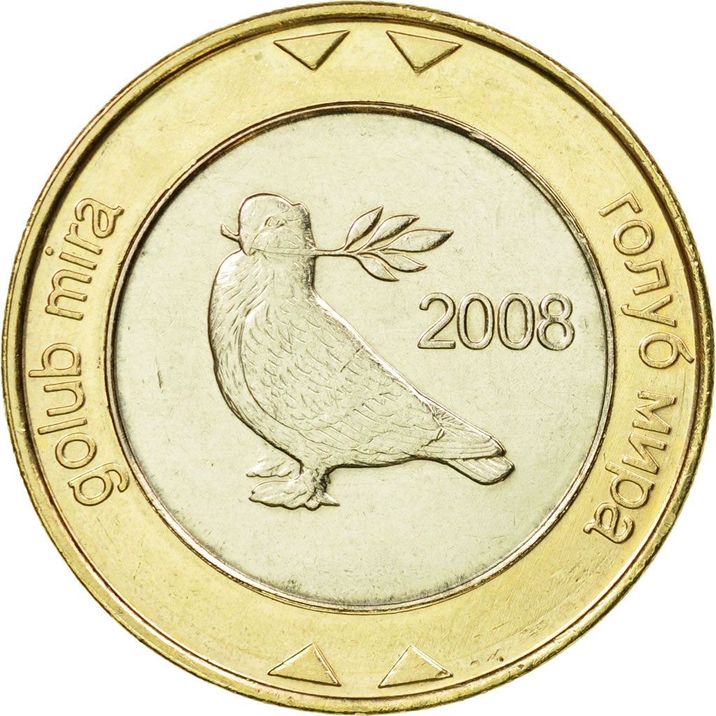 Bosnia and Herzegovina | 2 Konvertibilne Marke Coin | Dove of Peace | Km:119 | 2000 - 2022