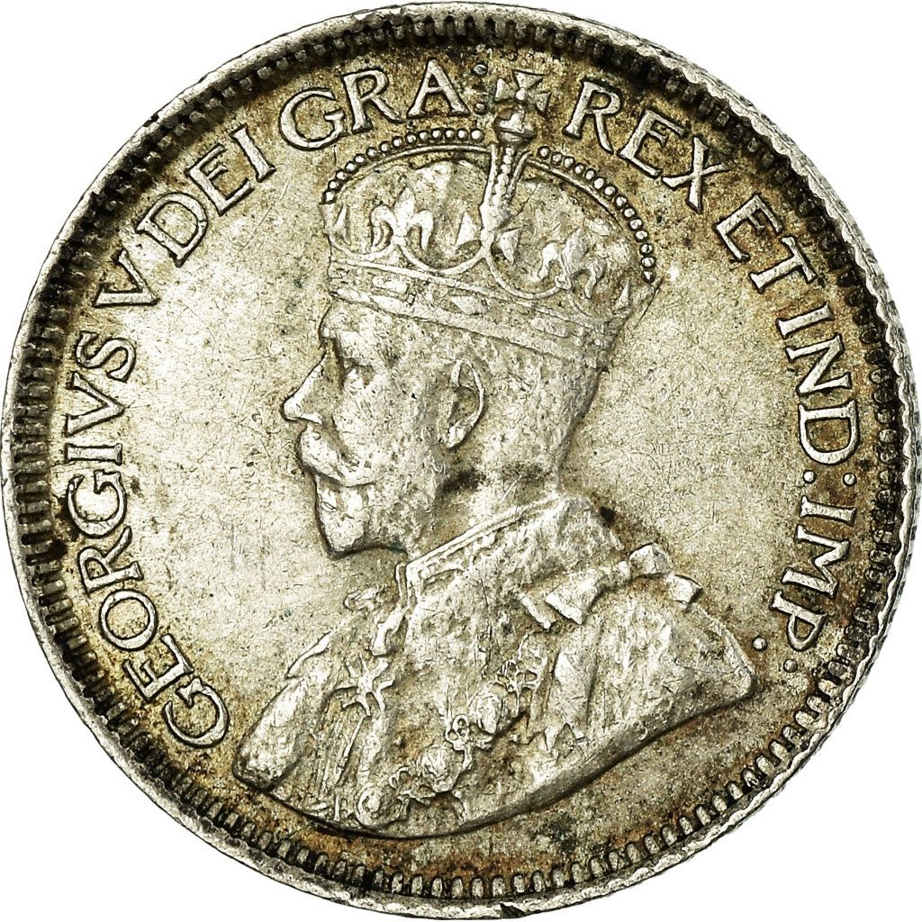 Canada | 10 Cents Coin | Silver | Crown | Wreath | KM:23 | 1912-1919