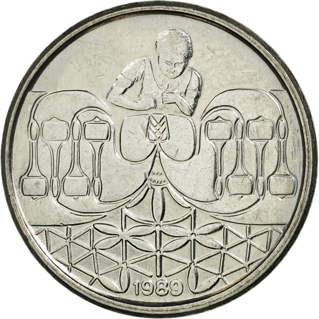 Brazil | 50 Centavos Coin | Weaving | Km:614 | 1989 - 1990
