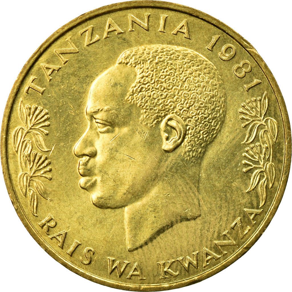 Tanzania | 20 Senti Mønt | Struds | Km:2 | 1966 - 1984