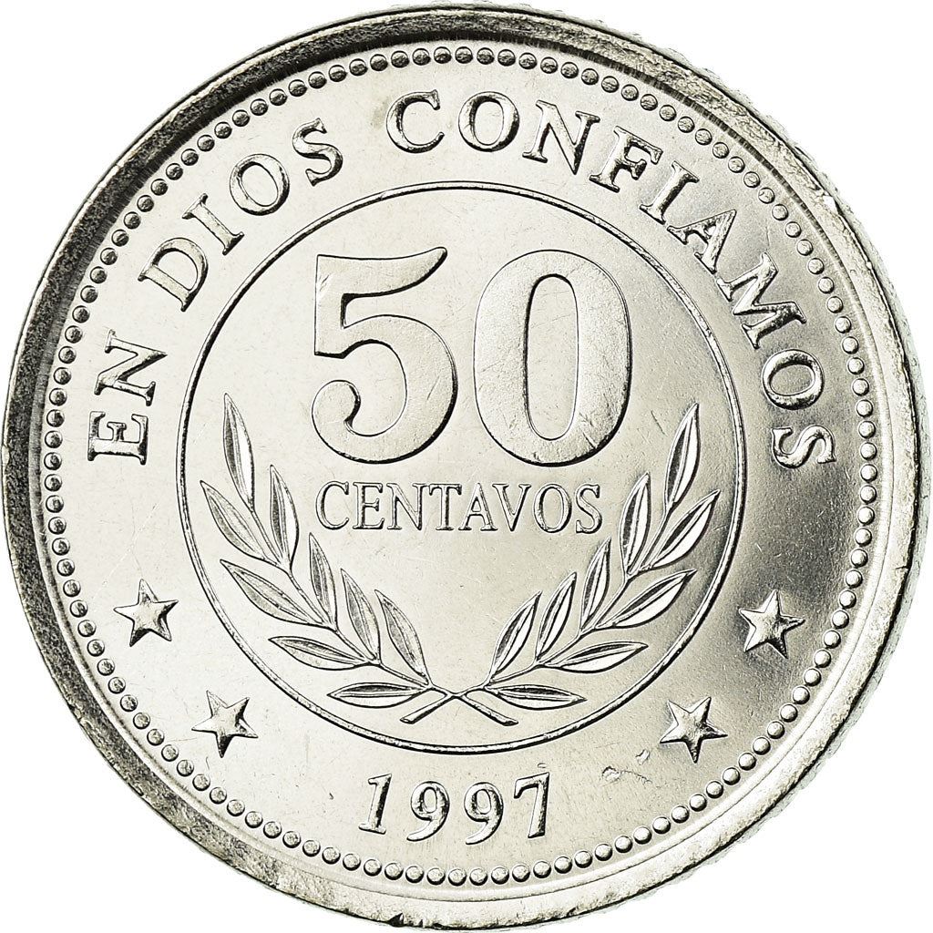 Nicaragua Coin Nicaraguan 50 Centavos Coin | KM88 | 1997
