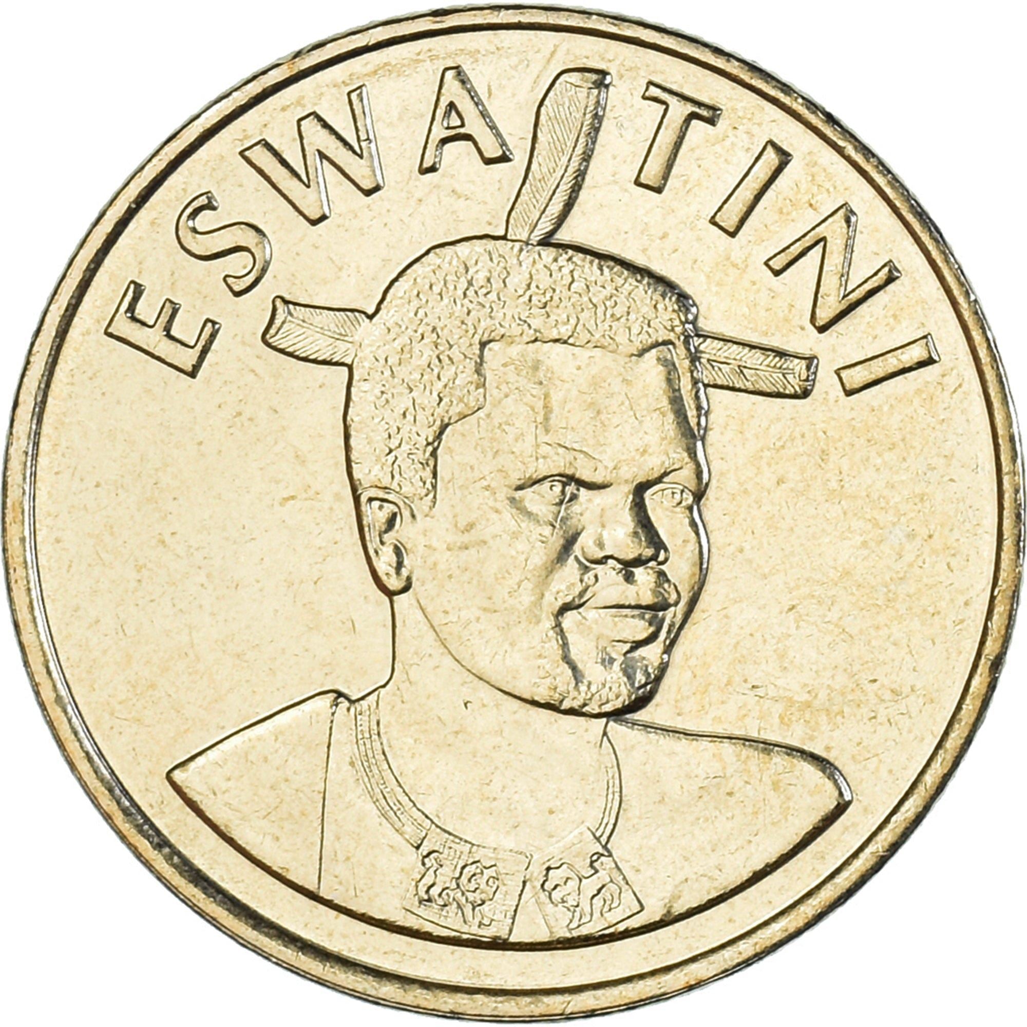 Kingdom of Eswatini | 2 Emalangeni Coin | King Mswati III | Lilies | Km:74 | 2021
