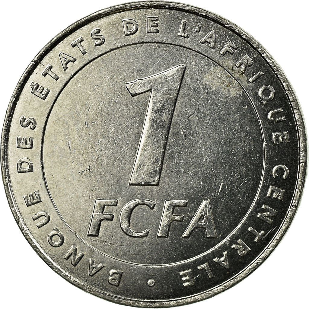 Central African States | 1 Franc Cfa Coin | Plants | Km:16 | 2006