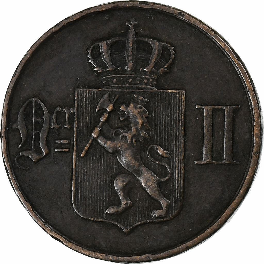 Norge | 1 Øre Mønt | Oscar II | Km:352 | 1876 - 1902