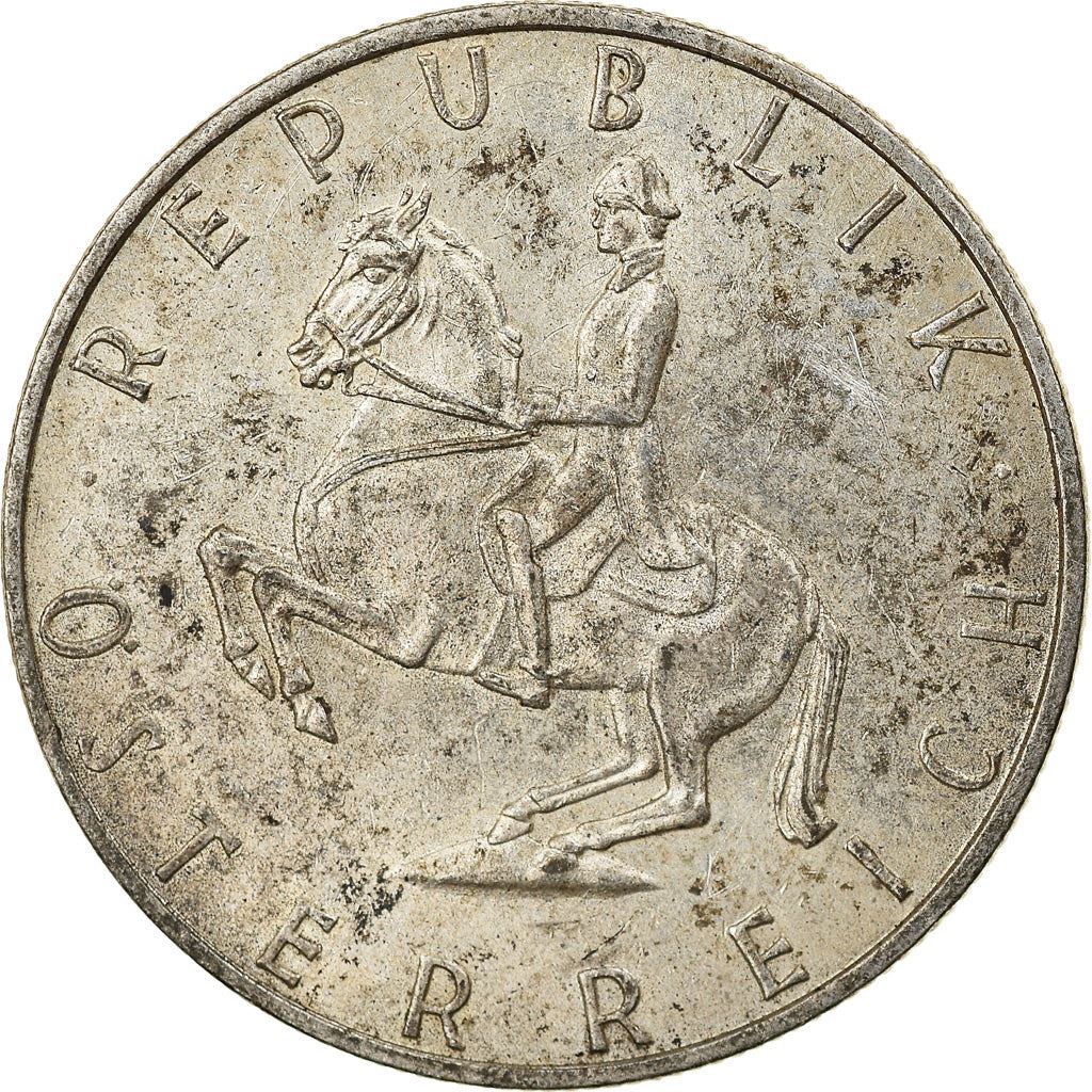 Austria | 5 Schilling Coin | Lipizzaner horse | Km:2889 | 1960 - 1968