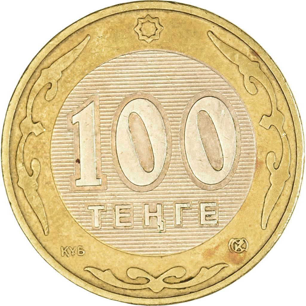 Kazakhstan 100 Tenge Coin | KM39 | 2002 - 2007
