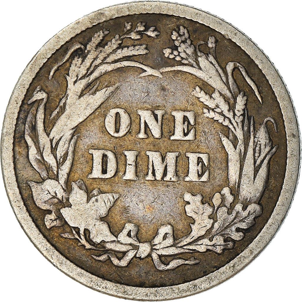 미국 | 1 다임 동전 | 바버 다임 | KM:113 | 1892 - 1916
