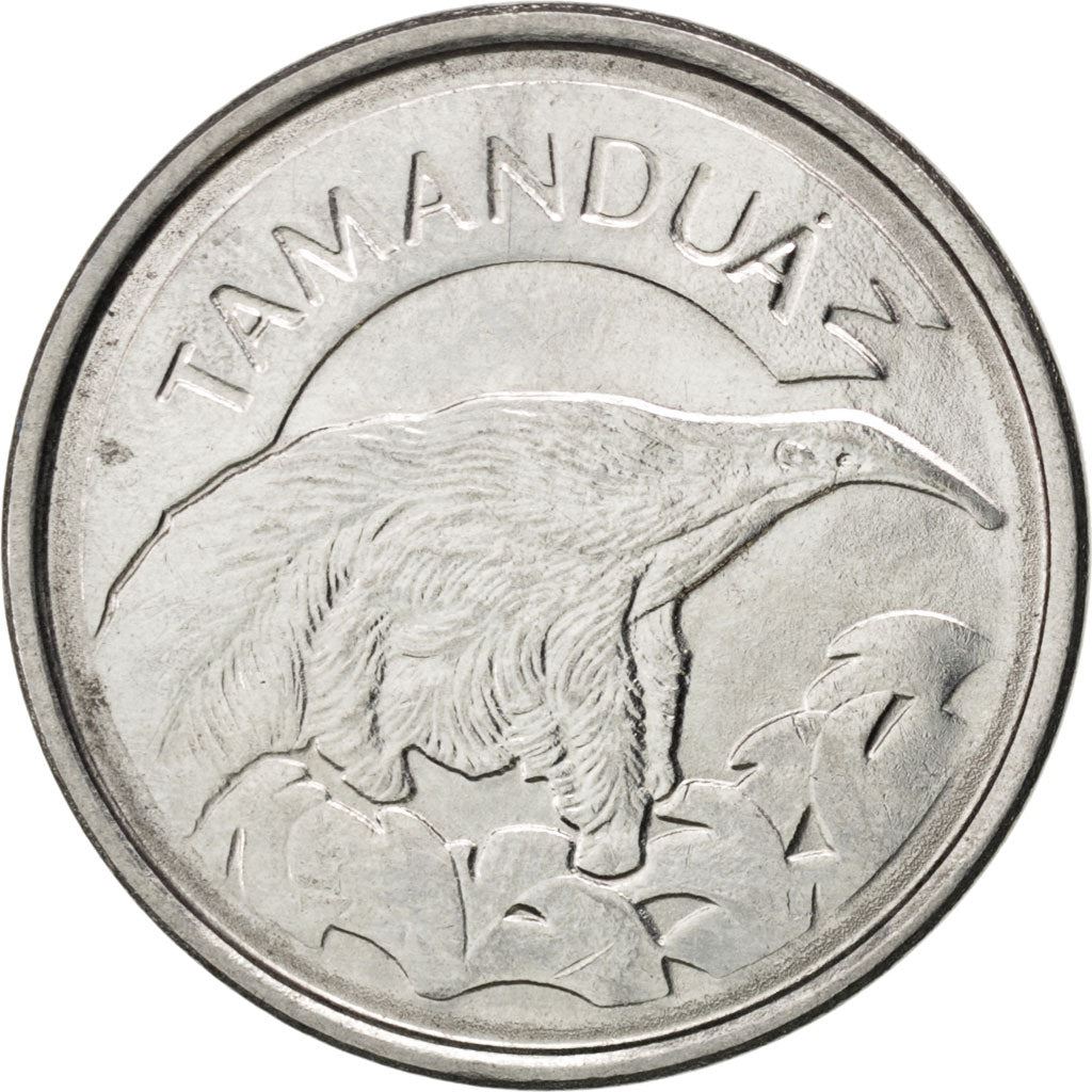 Brazil 10 Cruzeiros Reais Coin KM628 1993 - 1994