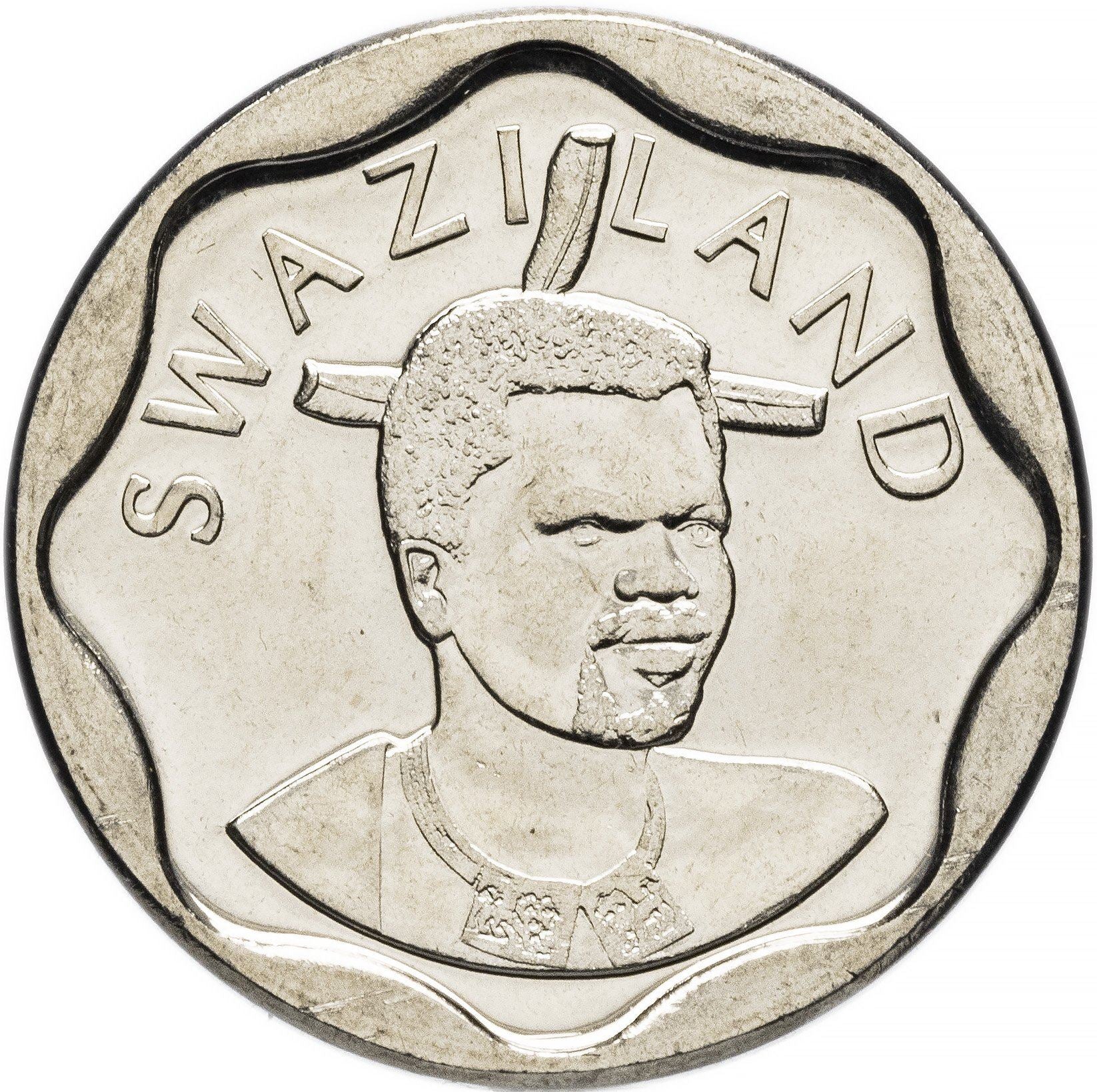 Kingdom of Swaziland | 20 Cents Coin | Elephant | KM:61 | 2011