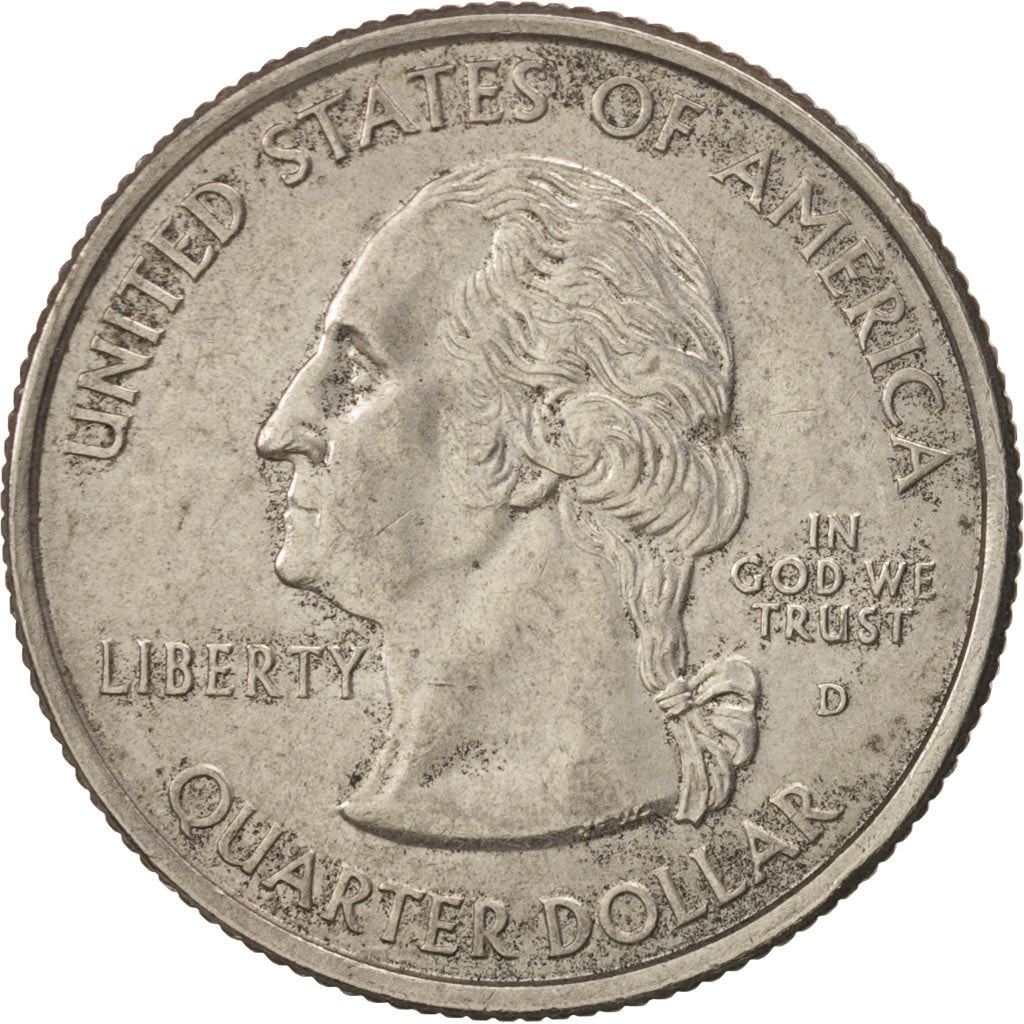 United States | 1/4 Dollar Coin | Indiana | Km:334 | 2002