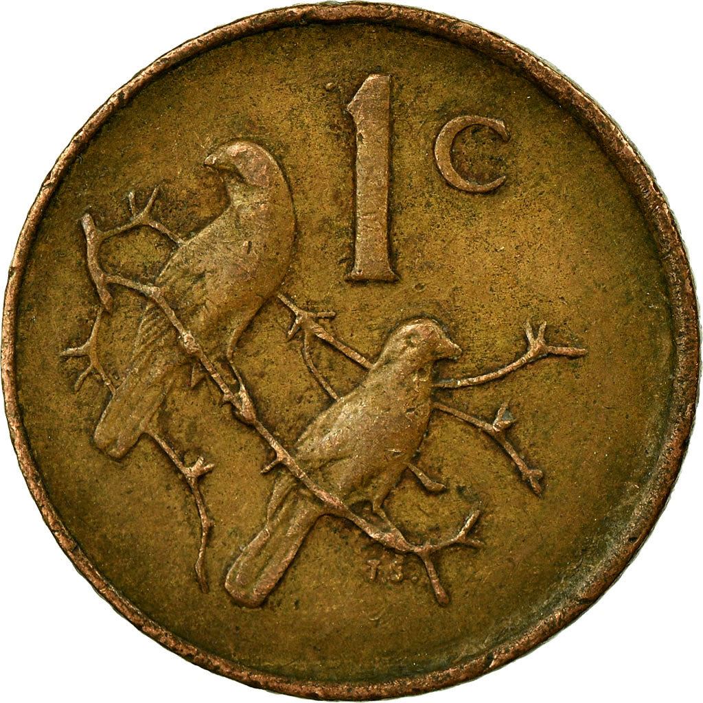 South Africa 1 Cent SUID-AFRIKA - SOUTH AFRICA Coin KM82 1970 - 1989